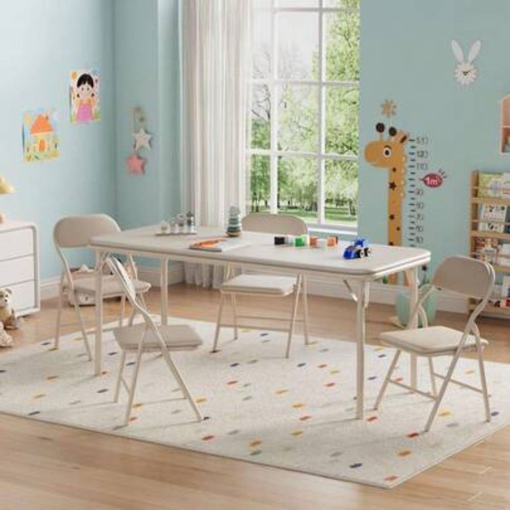 Kids Activity Table Set Foldin - đánh giá và giá Kids Outdoor Play Table
