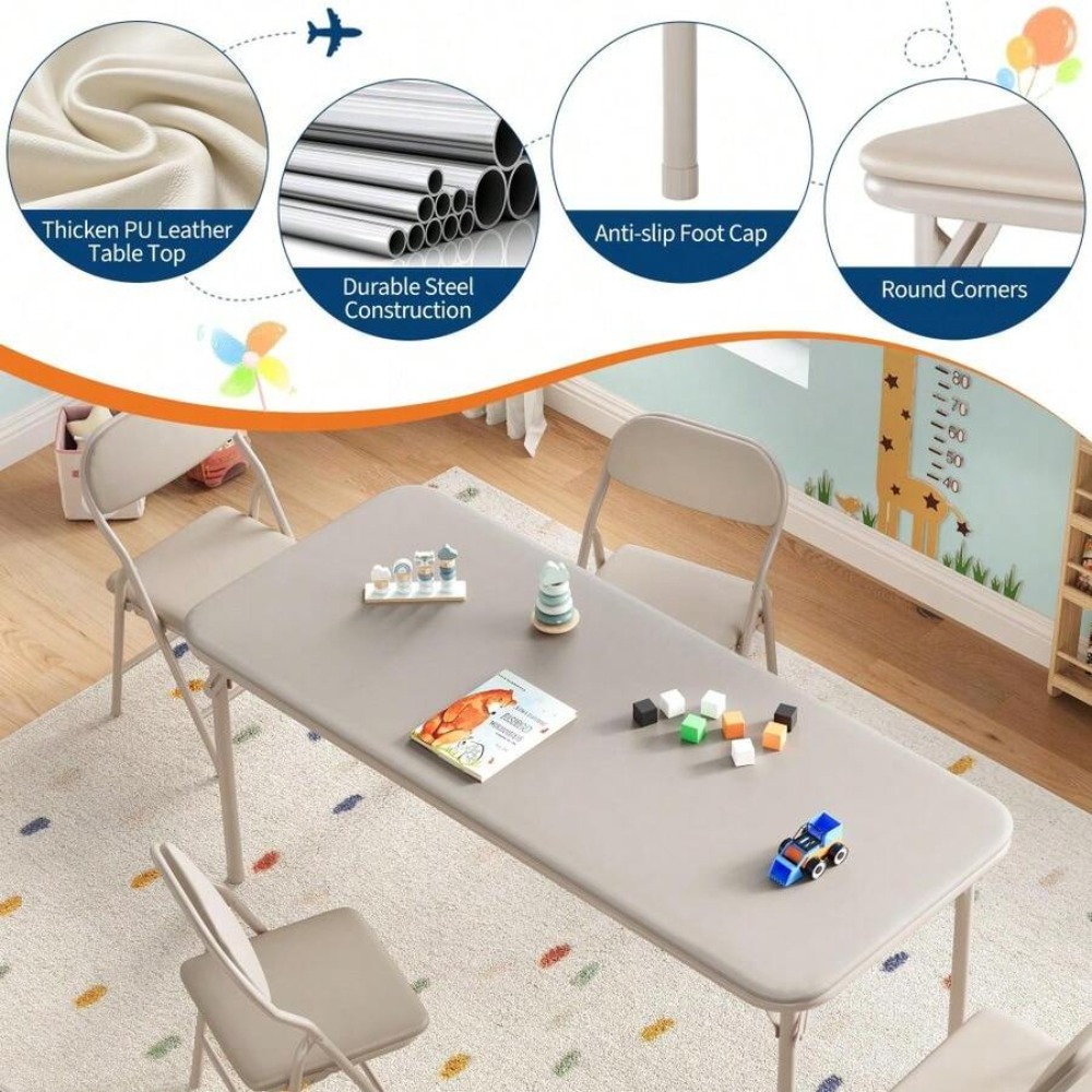 Kids Activity Table Set Foldin - đánh giá và giá Kids Outdoor Play Table