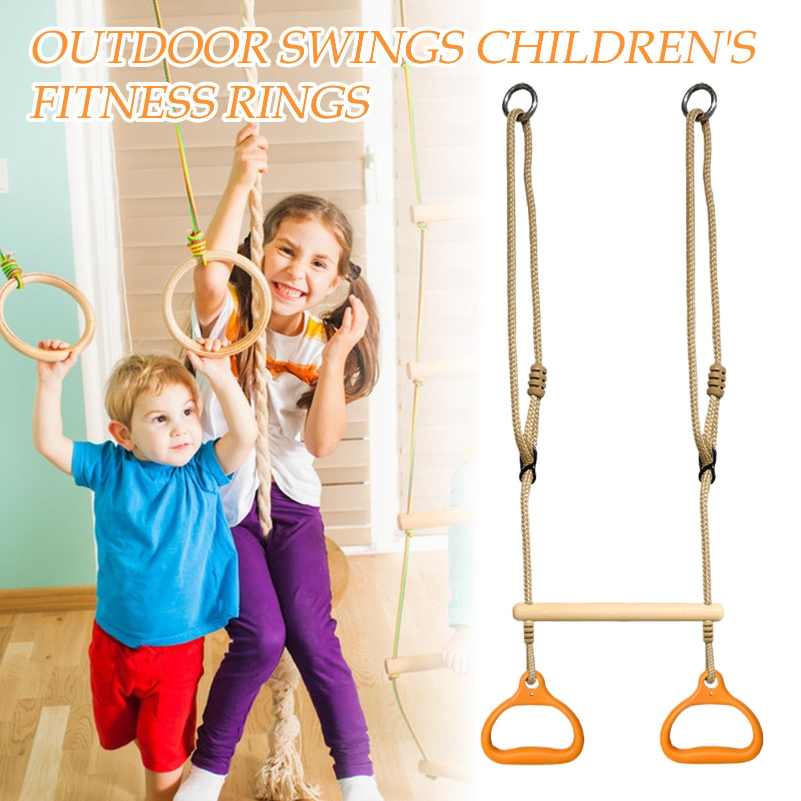 Swing Bar Gym Equipment Rings  - đánh giá và giá Kids Outdoor Gym Equipment