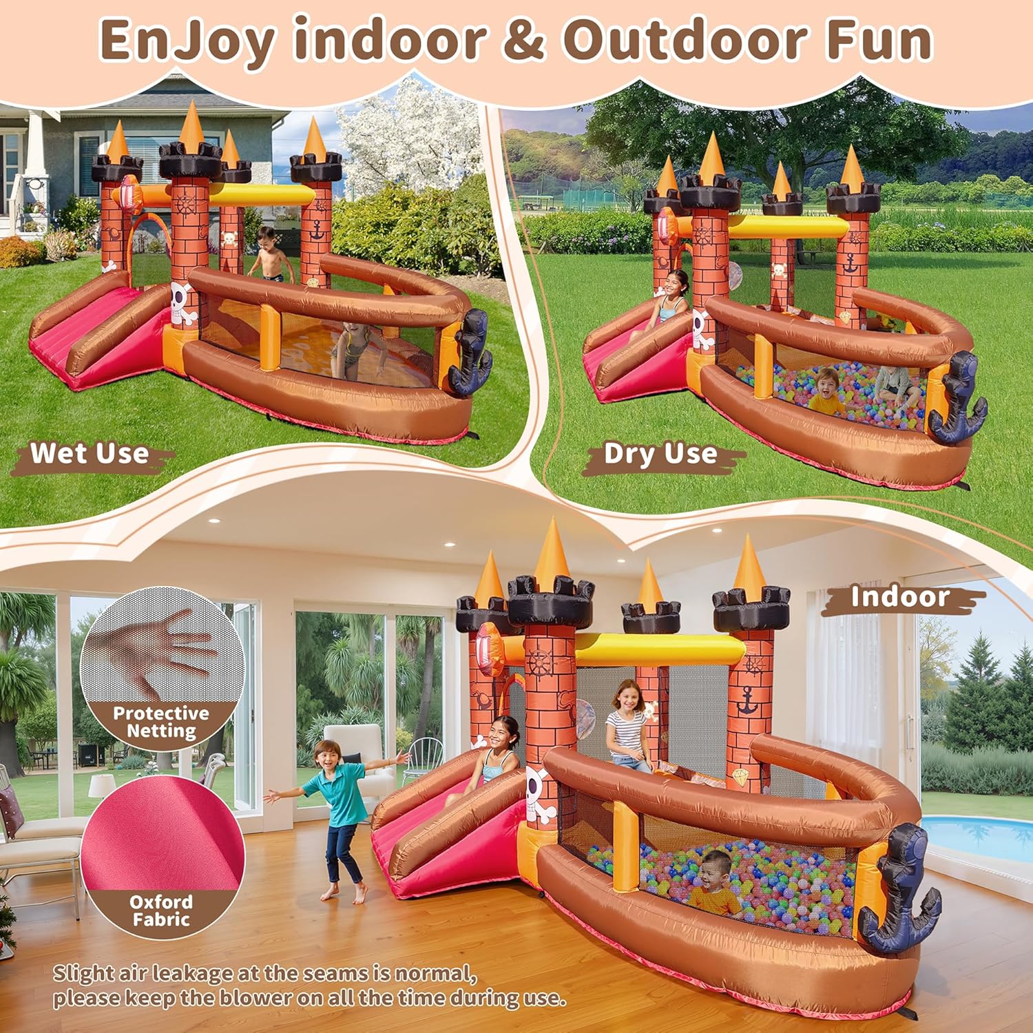 Inflatable Bounce House for Ki - đánh giá và giá Kids Outdoor Jump House