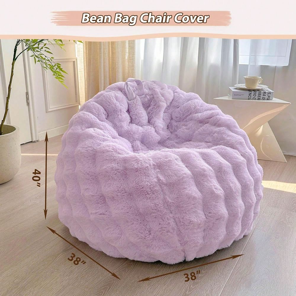 Faux Rabbit Fur Bean Bag Cover - đánh giá và giá Kids Outdoor Storage