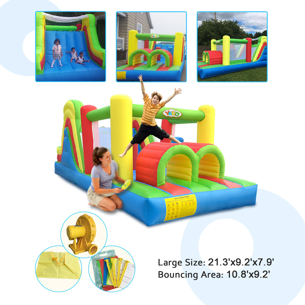 Colorful Inflatable Bounce Hou - đánh giá và giá Kids Outdoor Jump House