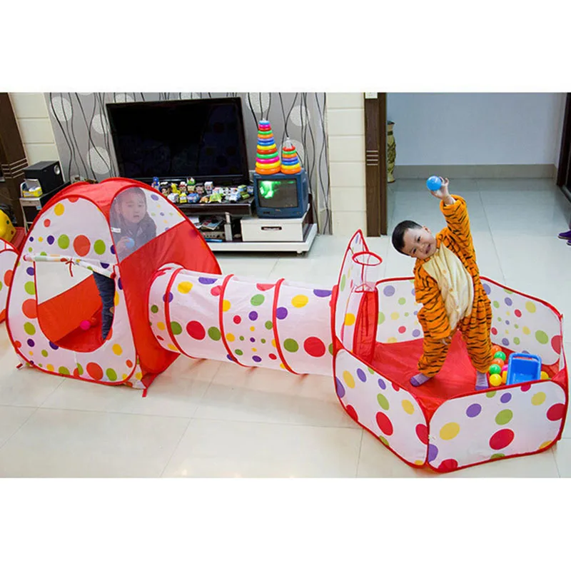 IMBABY 3 in 1 Ball Pool Foldin - đánh giá và giá Kids Outdoor Tunnel
