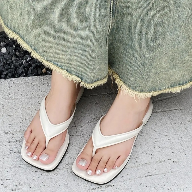 Women Solid Square Toe Flip Fl - đánh giá và giá Kids Outdoor Shoes