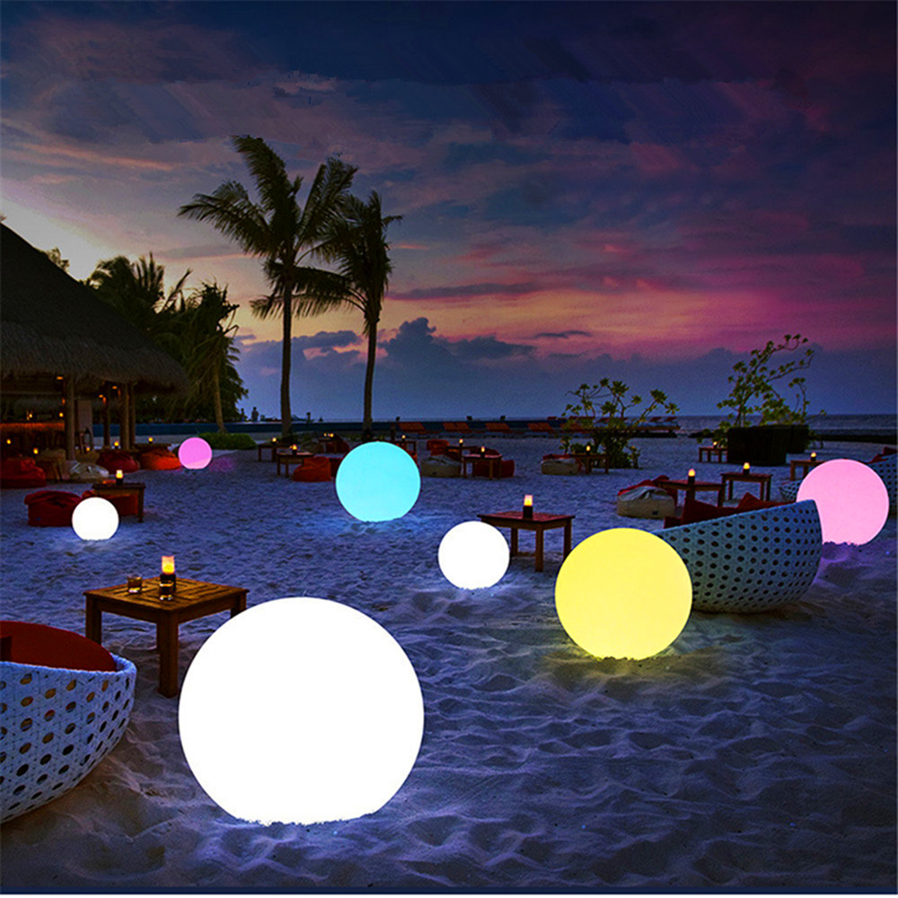 Rechargeable LED Glowing Ball  - đánh giá và giá Kids Outdoor Lights