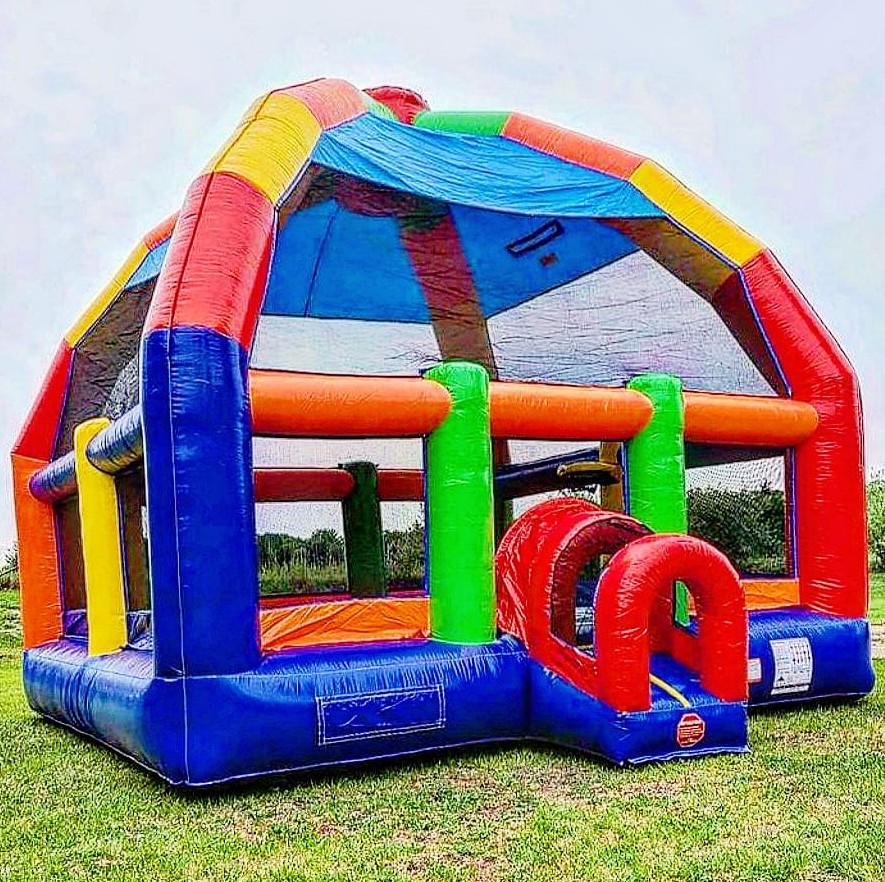 Big Jumping Castle Inflatable  - đánh giá và giá Kids Outdoor Jump House