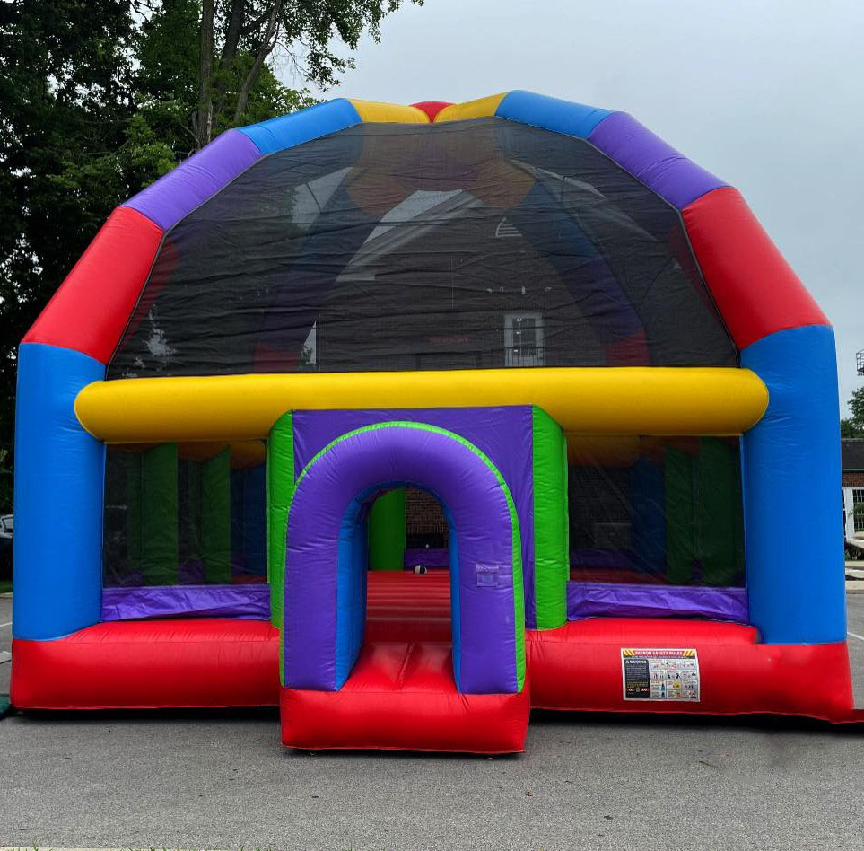 Big Jumping Castle Inflatable  - đánh giá và giá Kids Outdoor Jump House