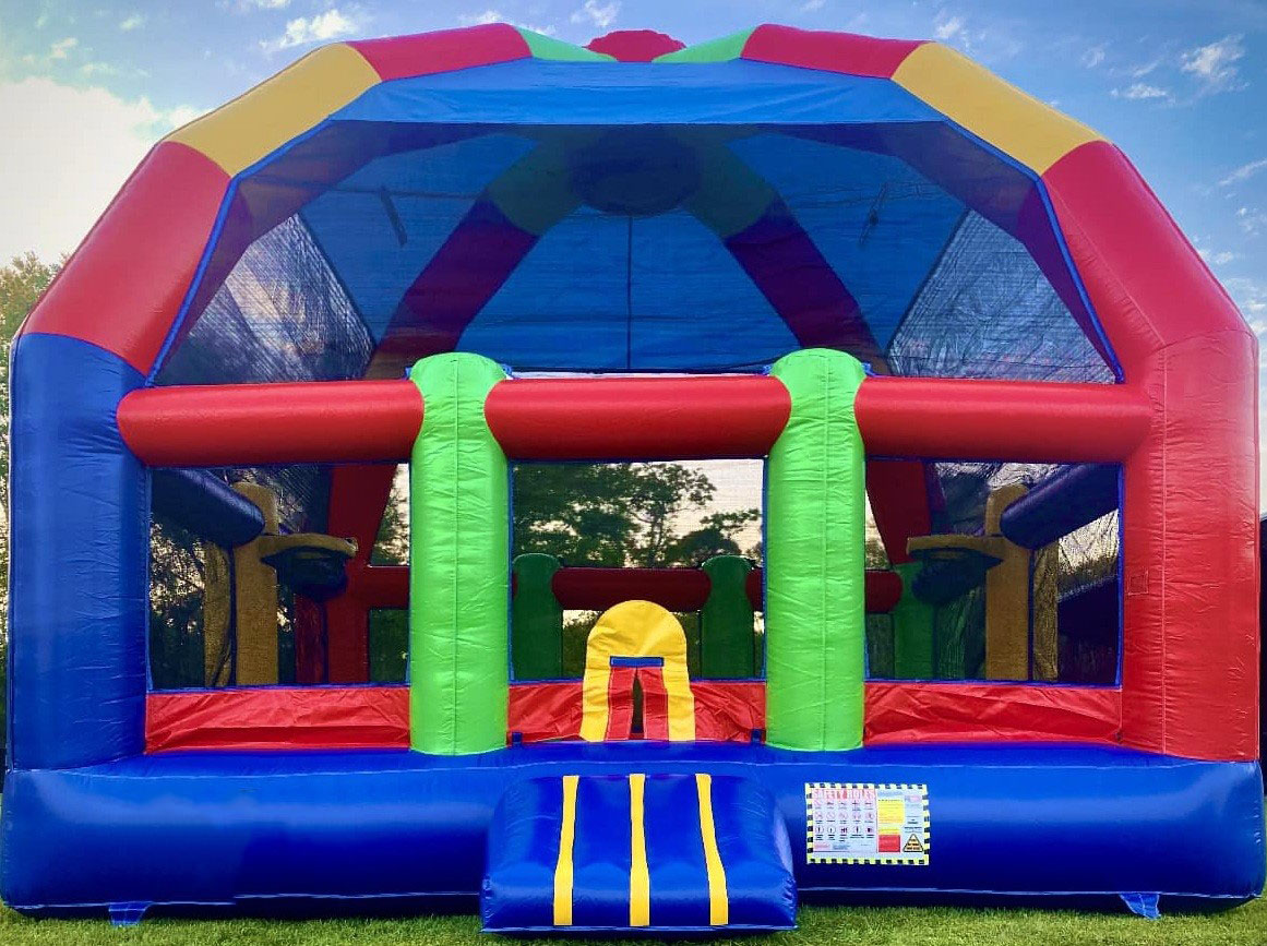 Big Jumping Castle Inflatable  - đánh giá và giá Kids Outdoor Jump House