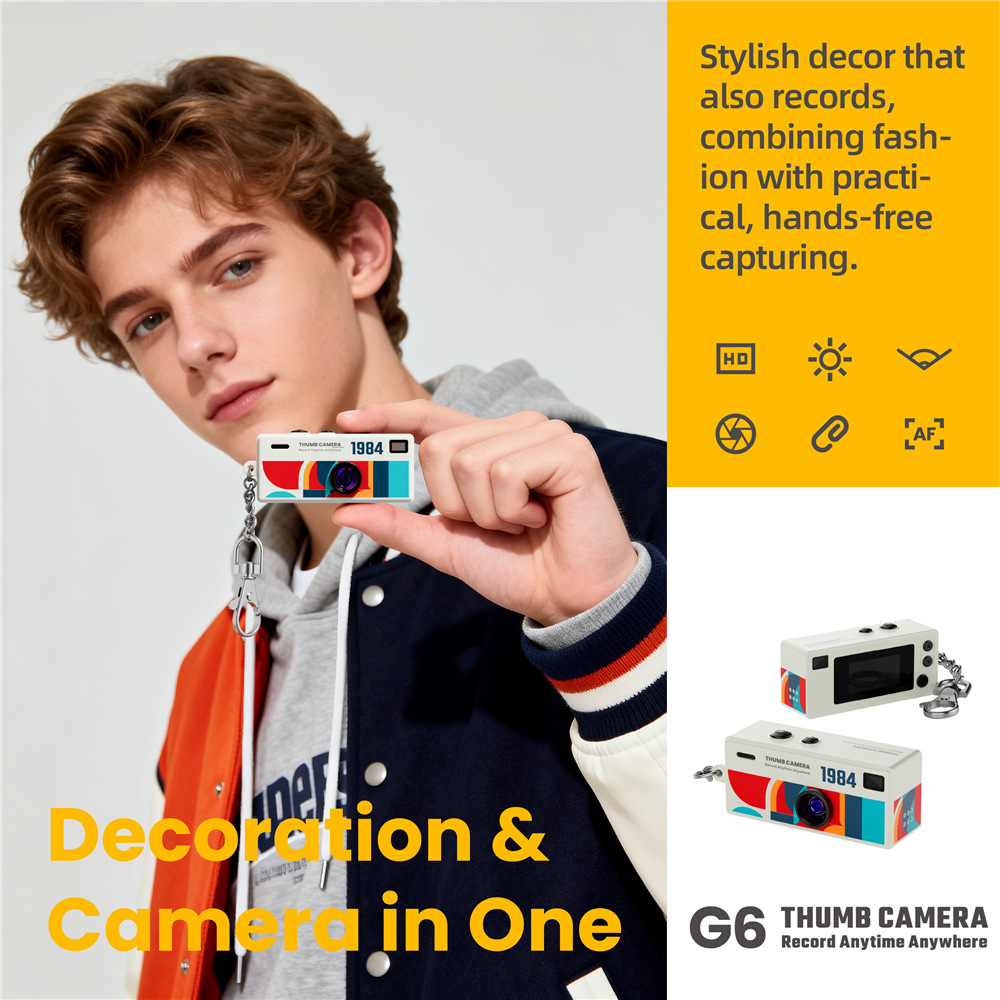 G6 Mini Thumb Camera Portable  - đánh giá và giá Kids Outdoor Videos