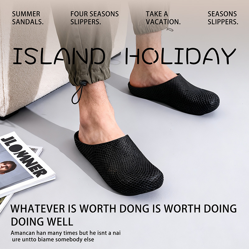 Men's Summer Breathable Clogs, - đánh giá và giá Kids Outdoor Shoes