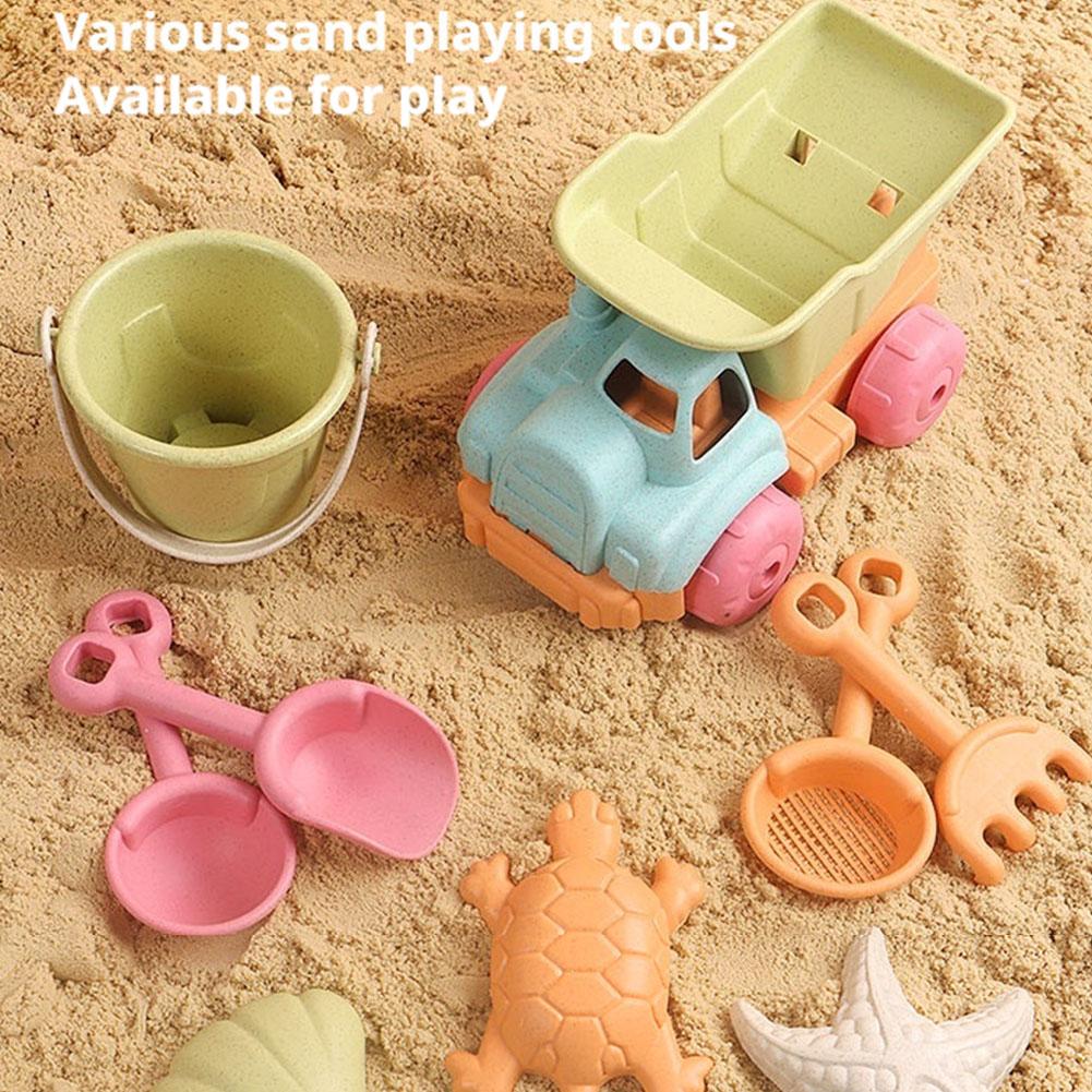 7Pcs Beach Sand Toys Set for C - đánh giá và giá Kids Outdoor Storage