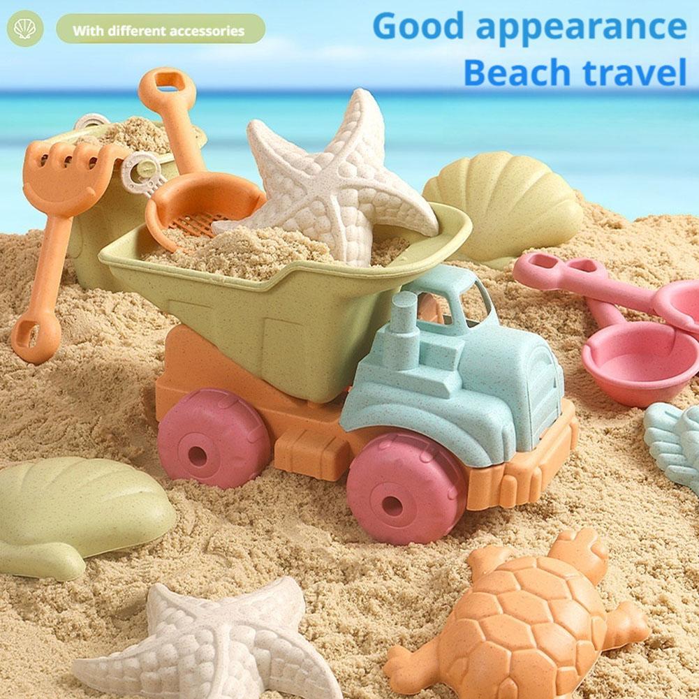 7Pcs Beach Sand Toys Set for C - đánh giá và giá Kids Outdoor Storage