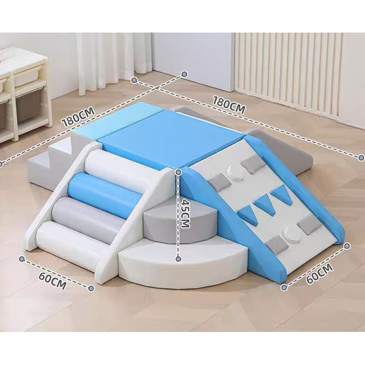 Indoor/Outdoor Soft Playground - đánh giá và giá Kids Outdoor Tunnel