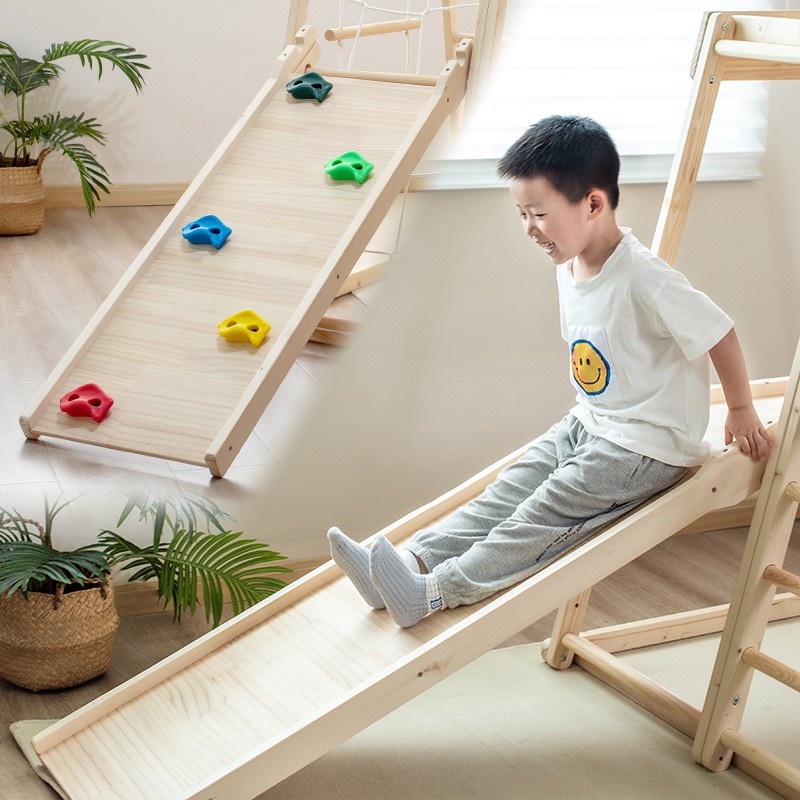 Jungle Gym Kids Outdoor Solid  - đánh giá và giá Kids Outdoor Wooden Climbing Frame