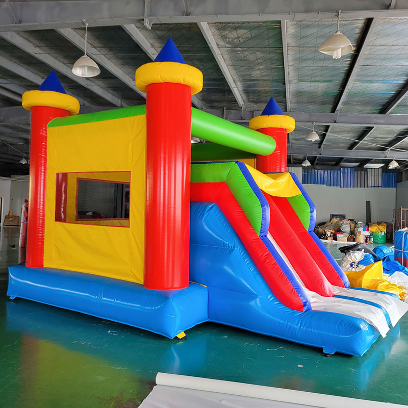 Bounce House with Slide Jumpin - đánh giá và giá Kids Outdoor Jump House