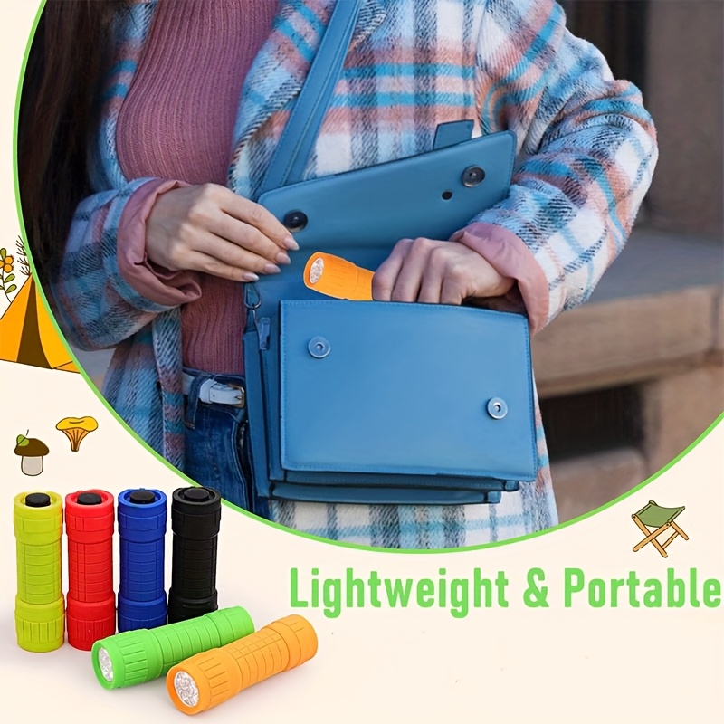 Mini Portable Flashlight Nine  - đánh giá và giá Kids Outdoor Lights