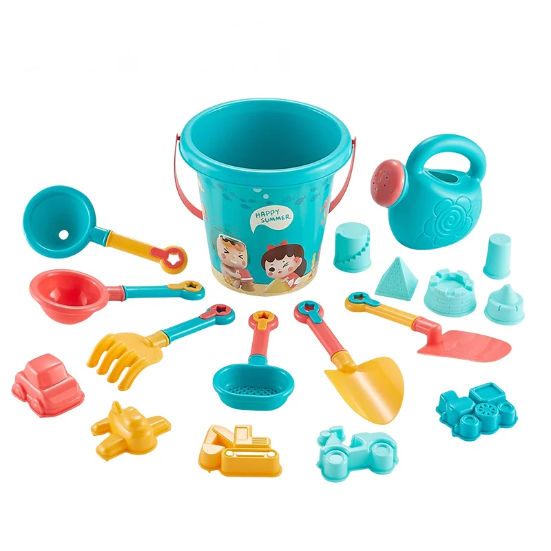 18PCS Beach Toy Set Bucket Sea - đánh giá và giá Kids Outdoor Storage