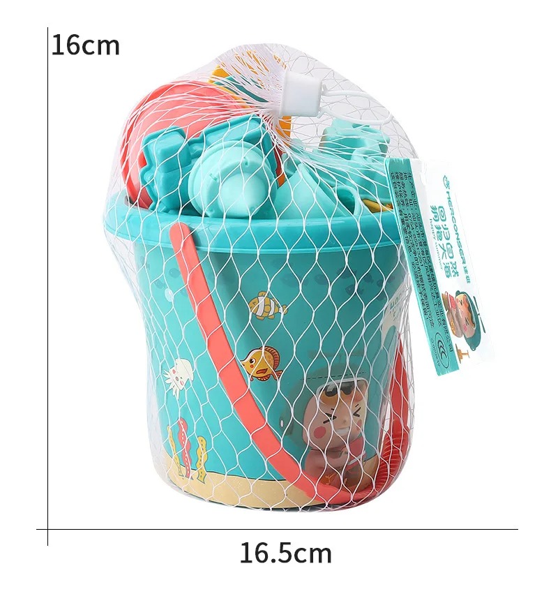 18PCS Beach Toy Set Bucket Sea - đánh giá và giá Kids Outdoor Storage