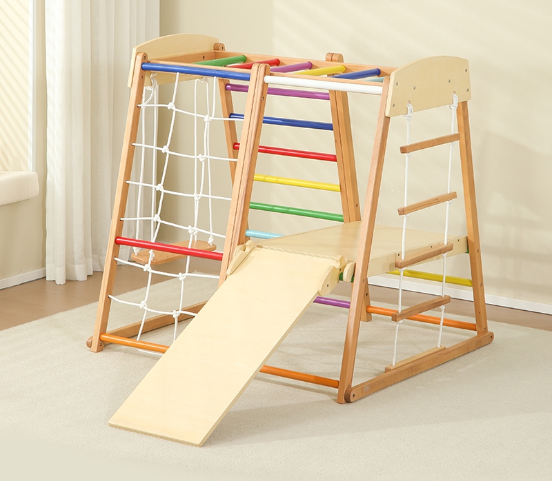 Kids Outdoor Indoor Montessori - đánh giá và giá Kids Outdoor Wooden Climbing Frame