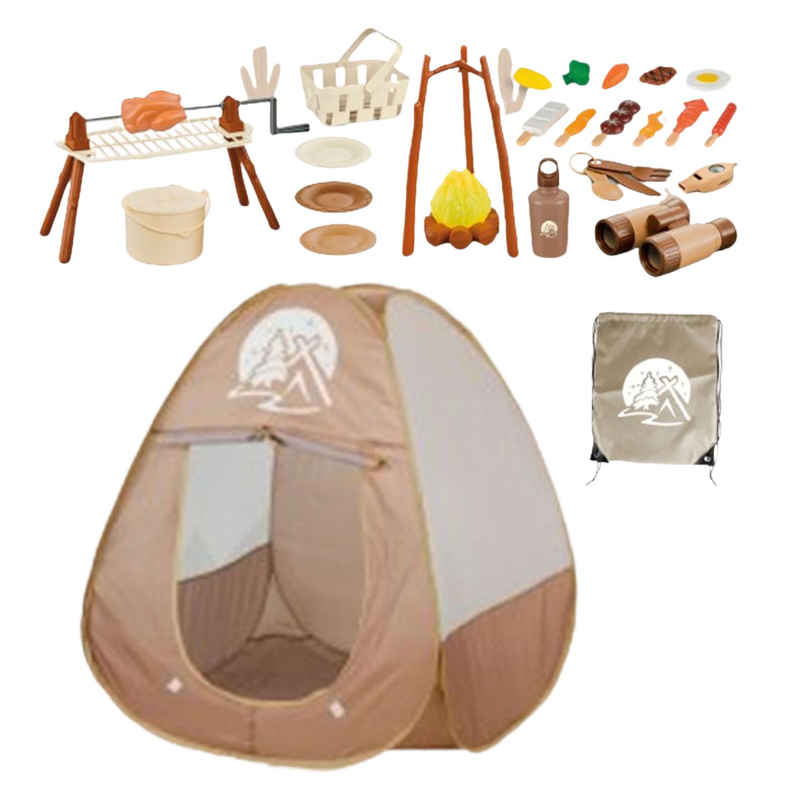 34Pcs Kids Camping Set Picnic  - đánh giá và giá Kids Outdoor Grill Set