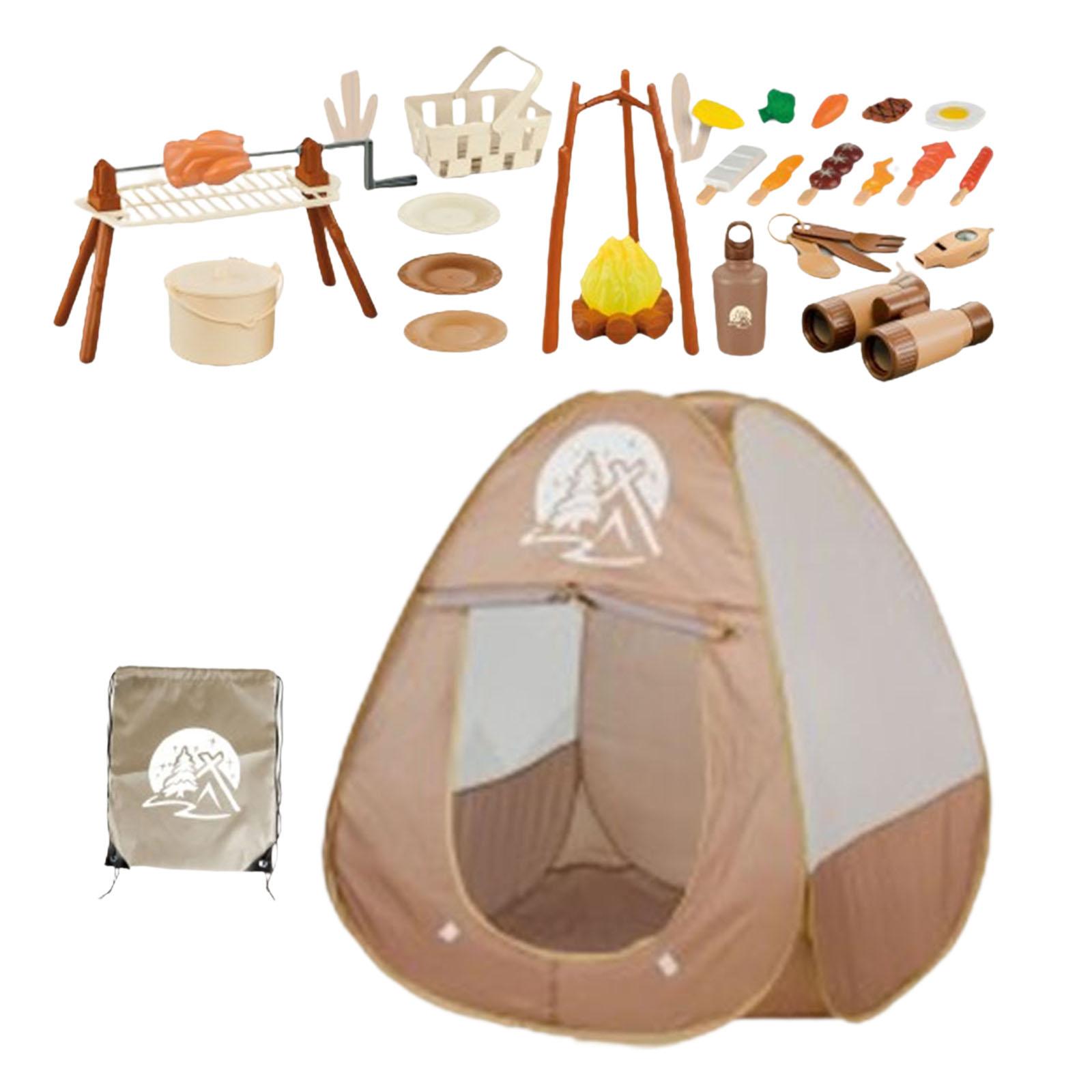 34Pcs Kids Camping Set Picnic  - đánh giá và giá Kids Outdoor Grill Set