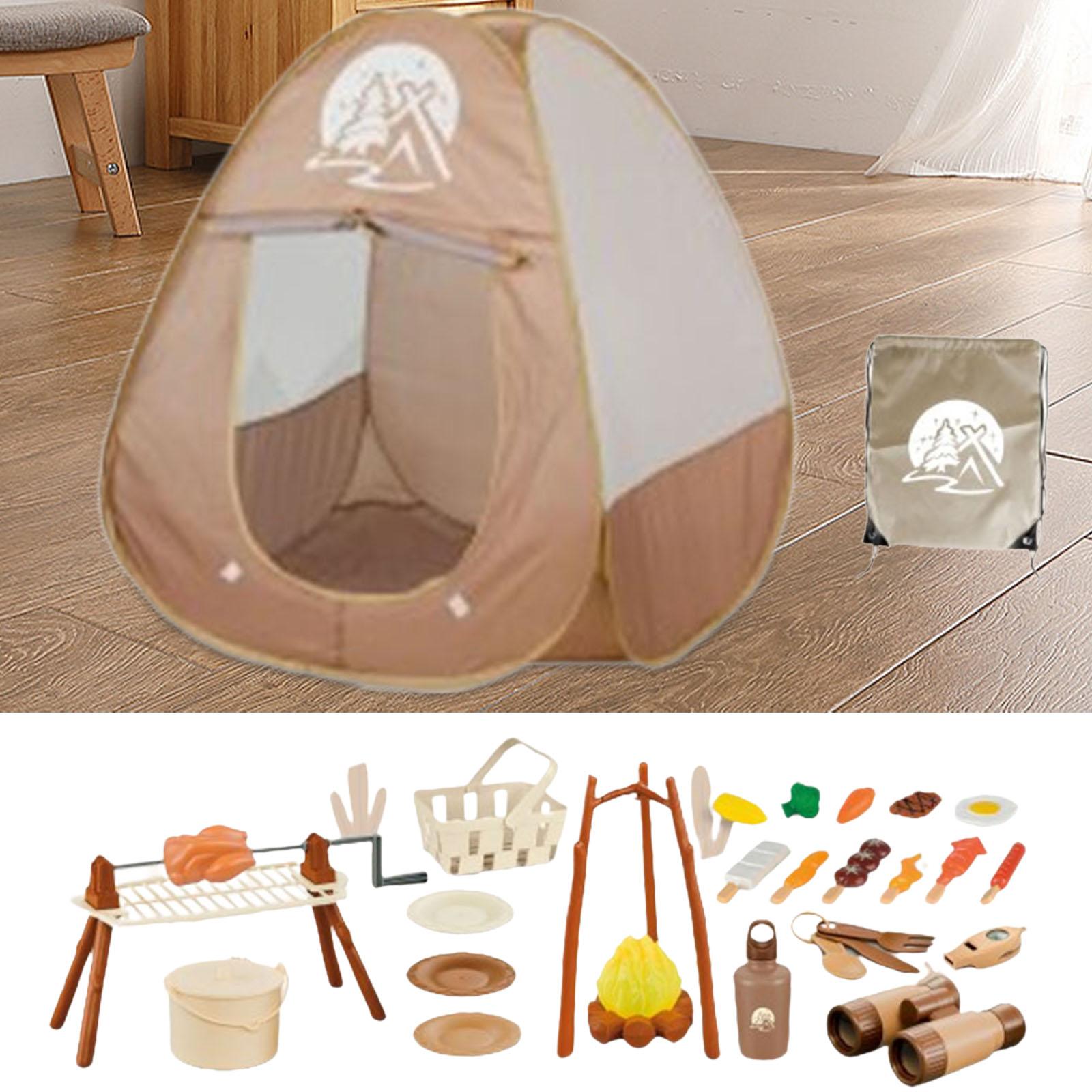 34Pcs Kids Camping Set Picnic  - đánh giá và giá Kids Outdoor Grill Set
