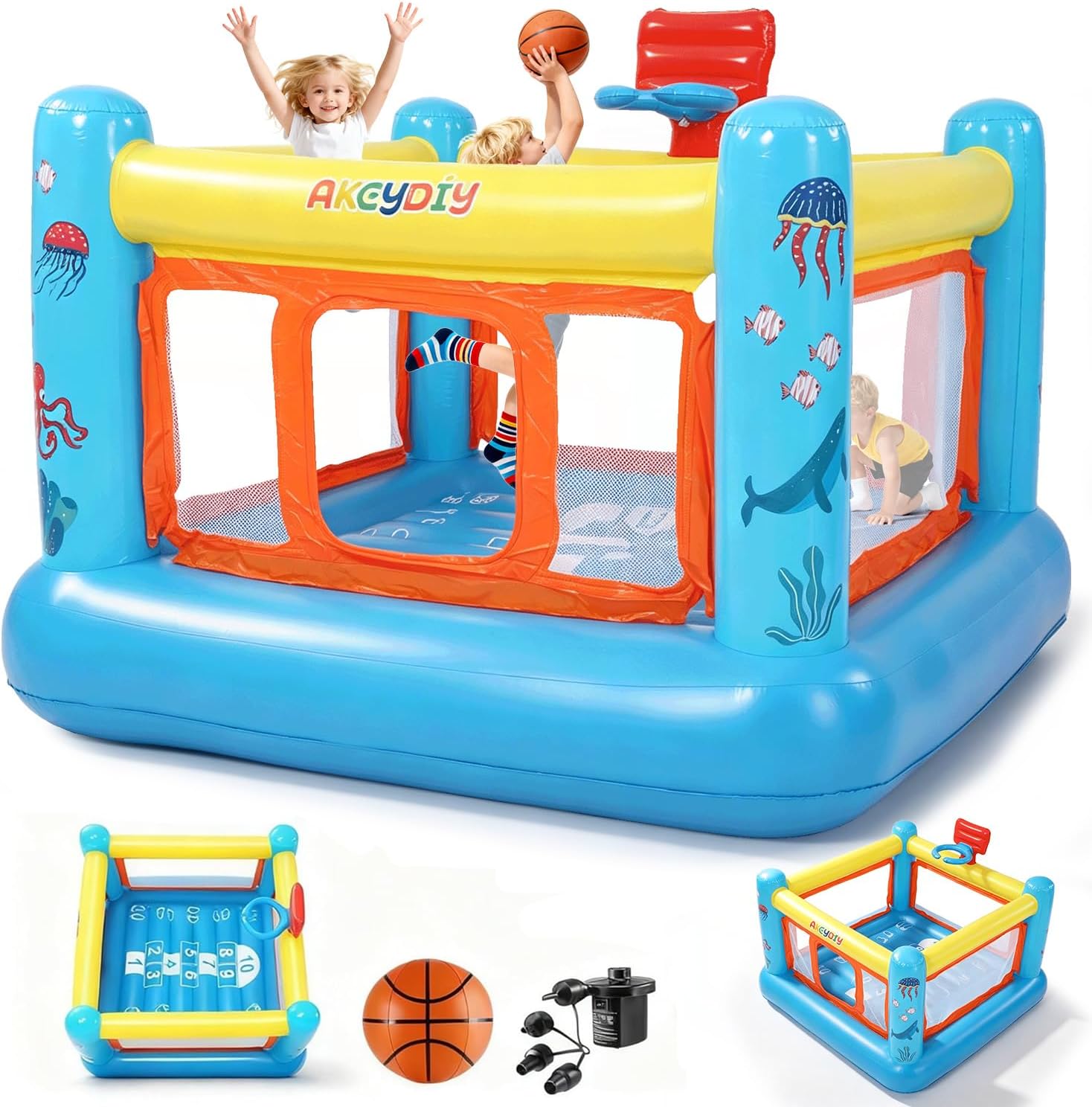 Bounce House, PVC Inflatable B - đánh giá và giá Kids Outdoor Jump House