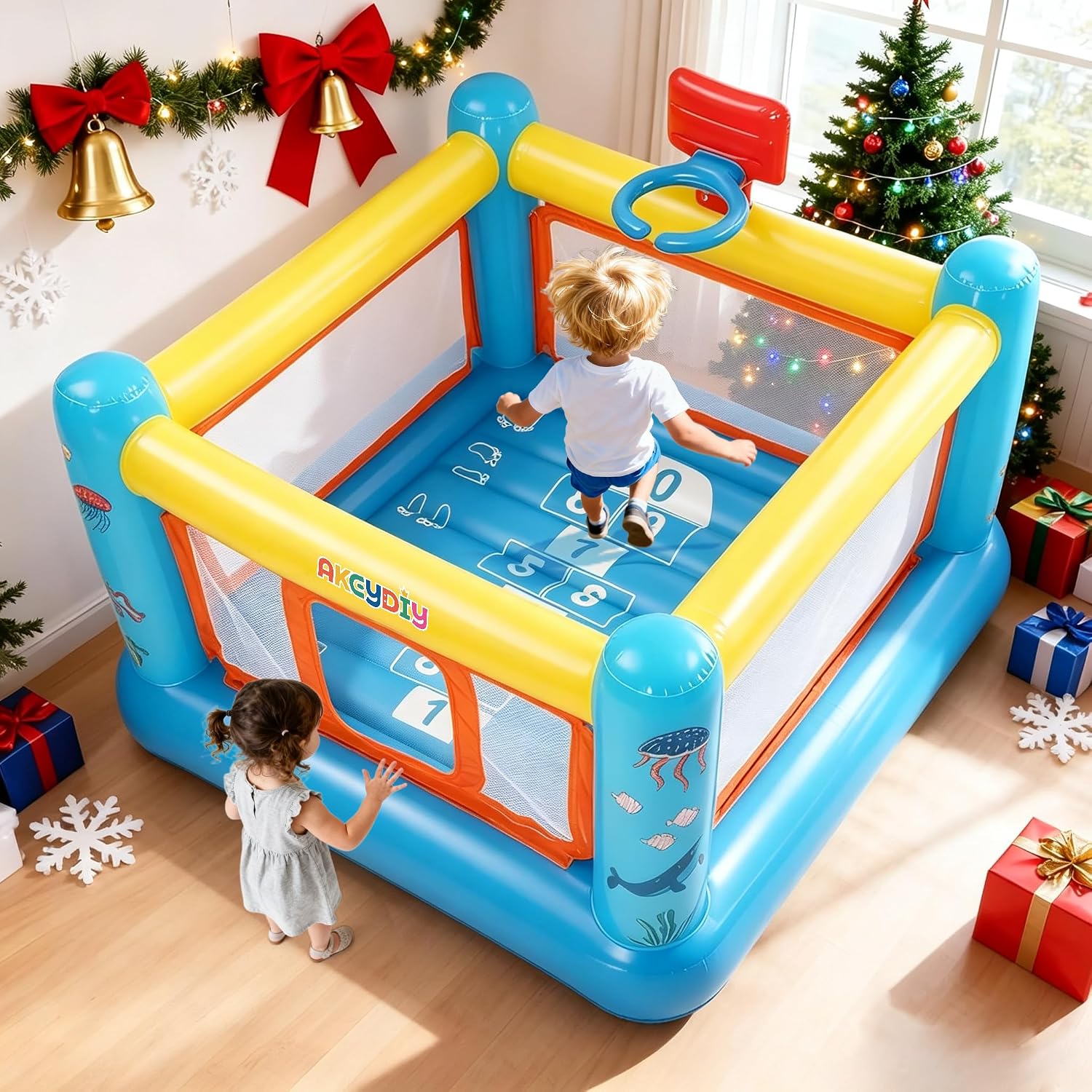 Bounce House, PVC Inflatable B - đánh giá và giá Kids Outdoor Jump House