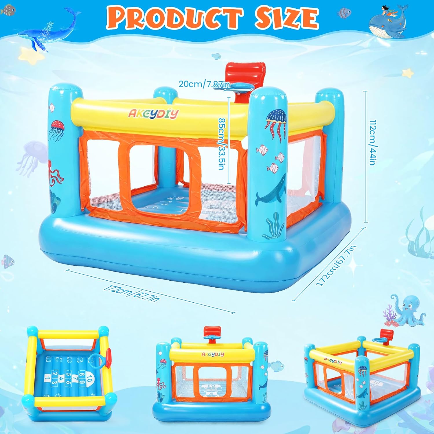 Bounce House, PVC Inflatable B - đánh giá và giá Kids Outdoor Jump House