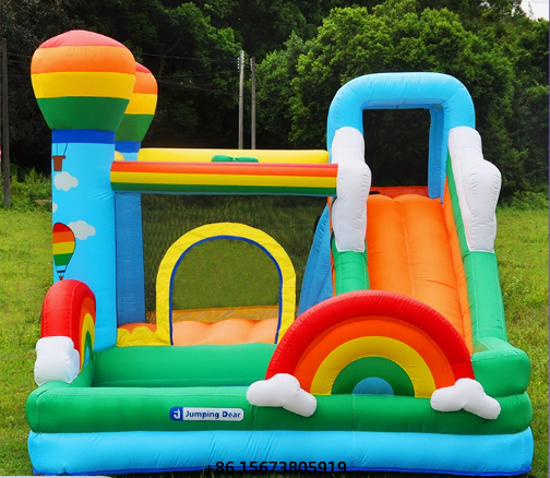 Kids Inflatable Castle with Sl - đánh giá và giá Kids Outdoor Jump House