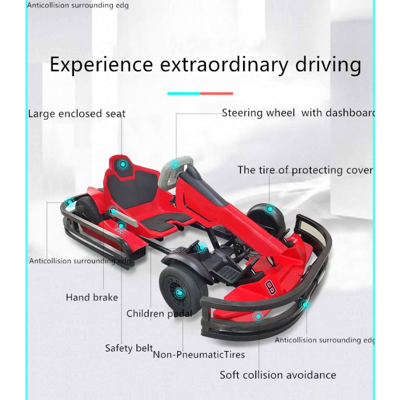 Amusement Park Pedal Go Kart f - đánh giá và giá Go Kart Pedal Kids