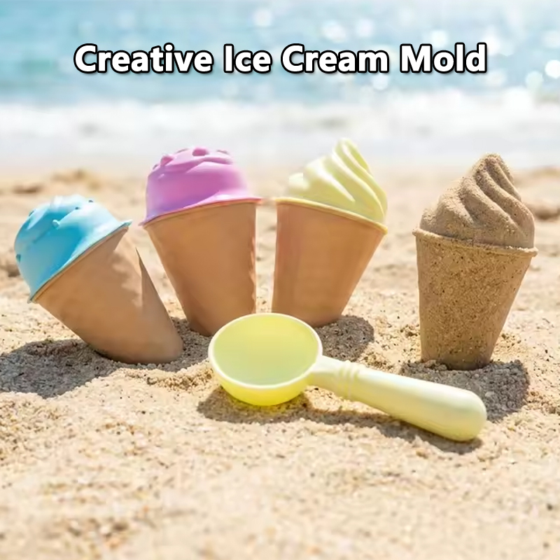 Kids Ice Cream Cone Sand Mold  - đánh giá và giá Kids Outdoor Storage
