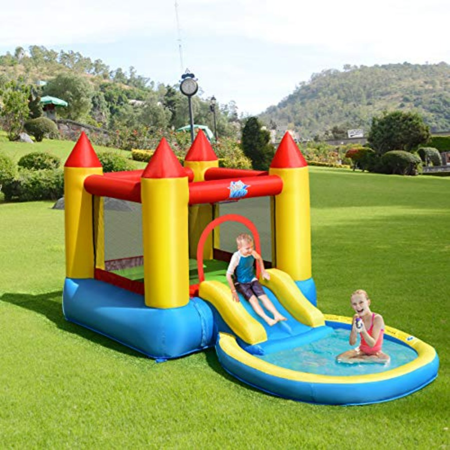 Outdoor backyard inflatable bo - đánh giá và giá Kids Outdoor Jump House
