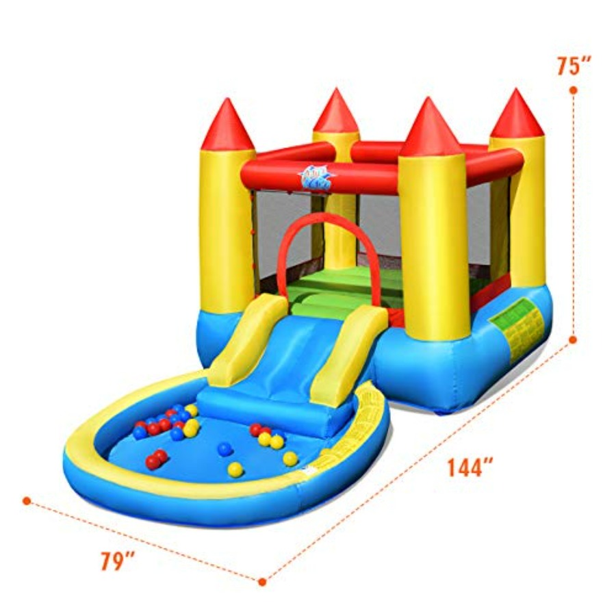 Outdoor backyard inflatable bo - đánh giá và giá Kids Outdoor Jump House