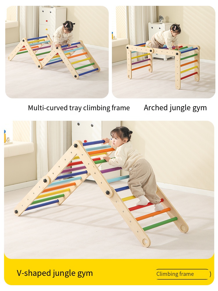 Jungle Gym Kids Outdoor Triang - đánh giá và giá Kids Outdoor Wooden Climbing Frame