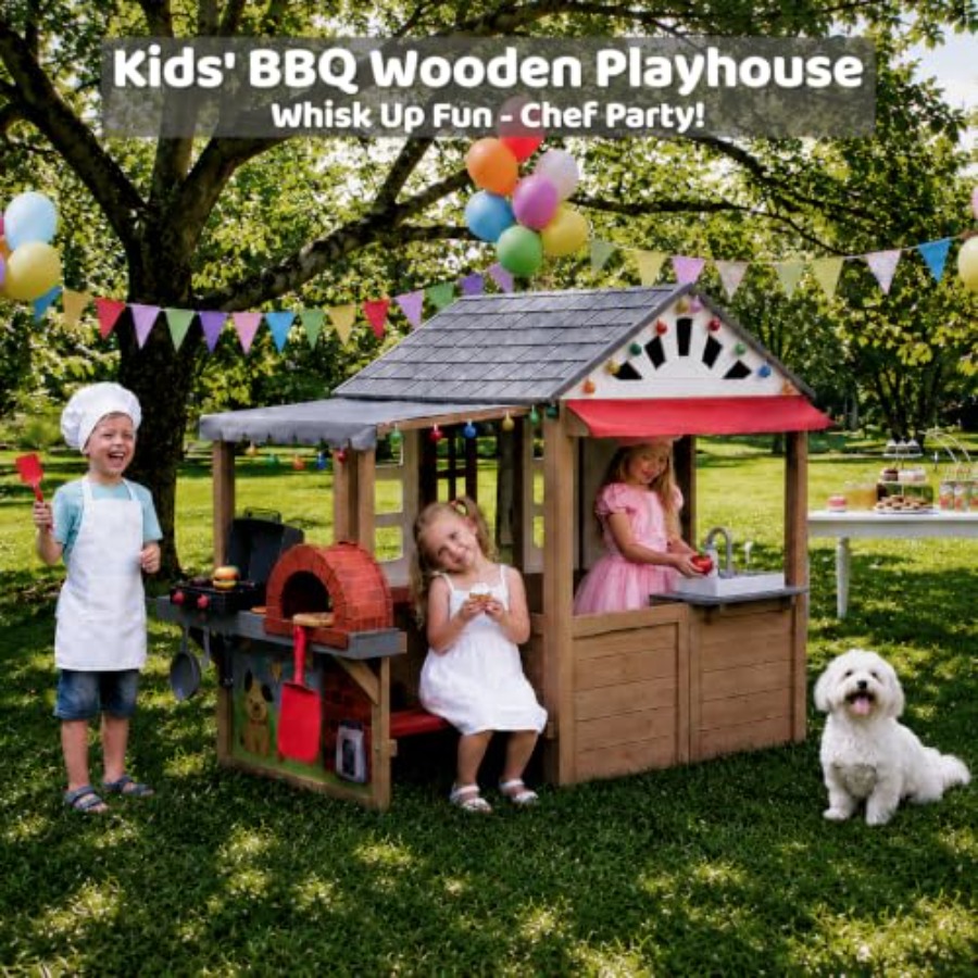 Outdoor Playhouse For Kids Age - đánh giá và giá Kids Outdoor Grill Set