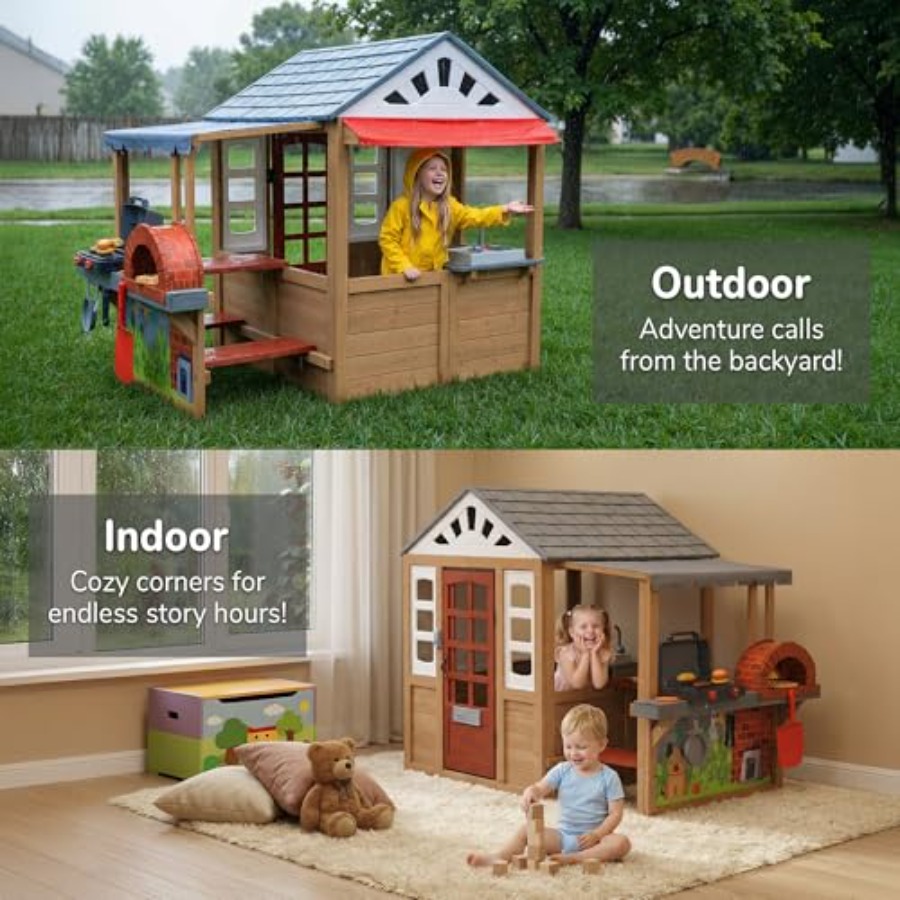 Outdoor Playhouse For Kids Age - đánh giá và giá Kids Outdoor Grill Set