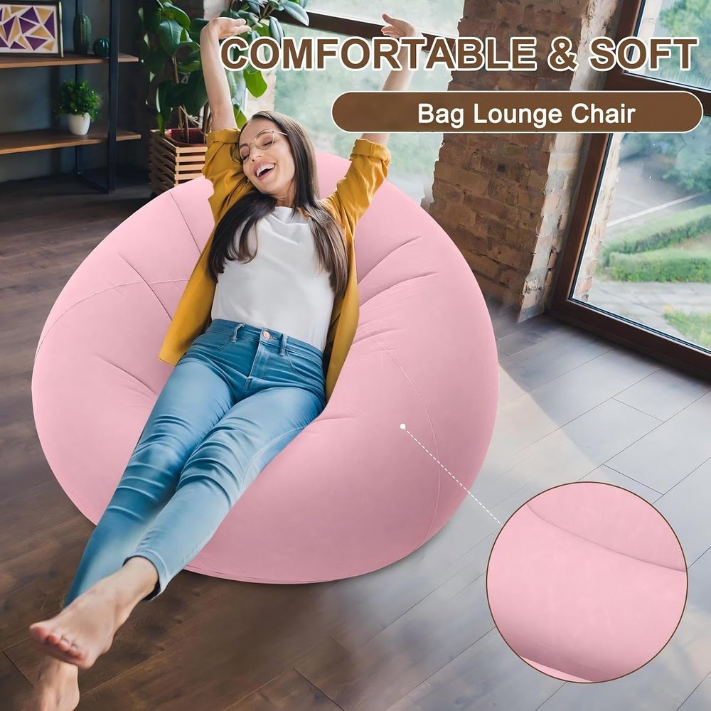 Inflatable Bean Bag Chairs, Pi - đánh giá và giá Kids Outdoor Loungers