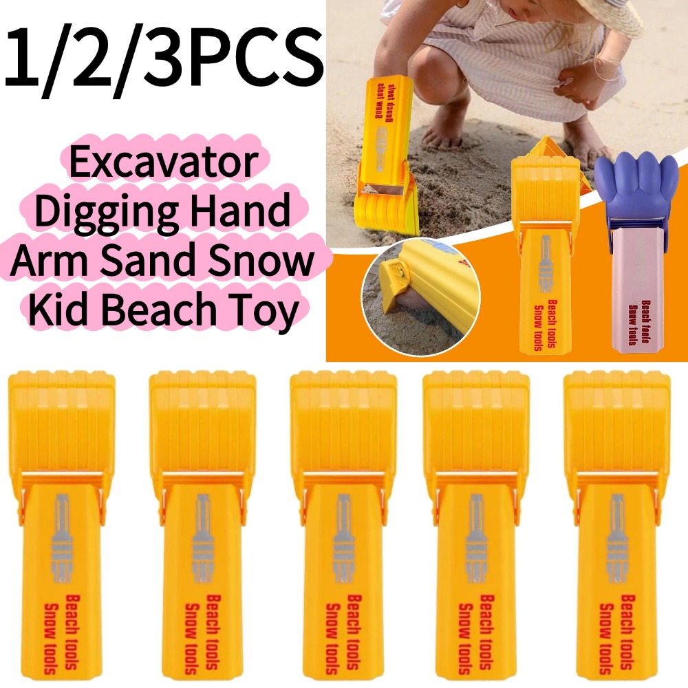 1/3PCS Excavator Digging Hand  - đánh giá và giá Kids Outdoor Storage
