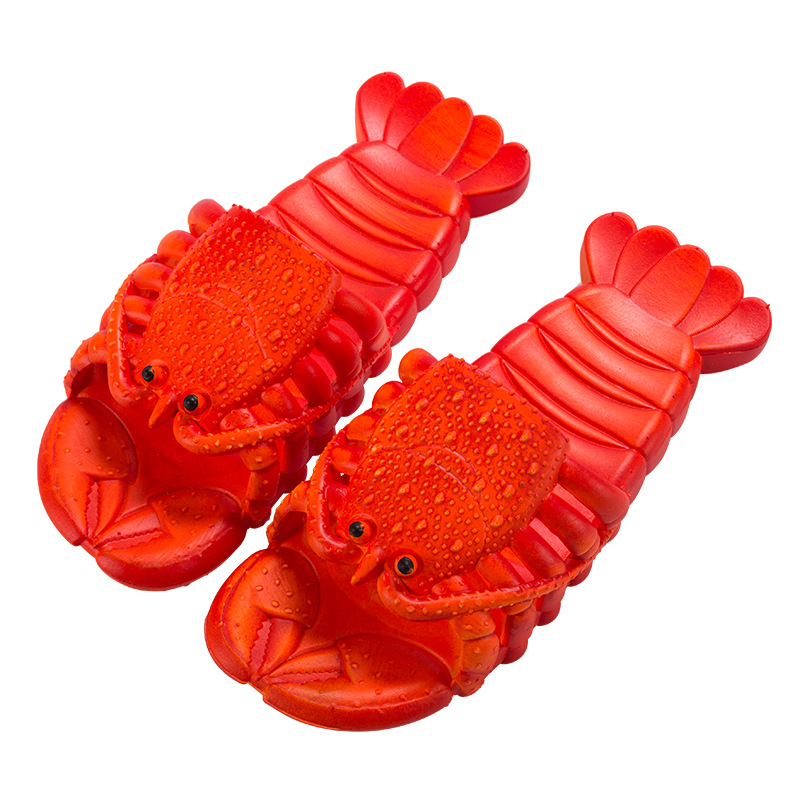Unique Cartoon Lobster Slipper - đánh giá và giá Kids Outdoor Shoes