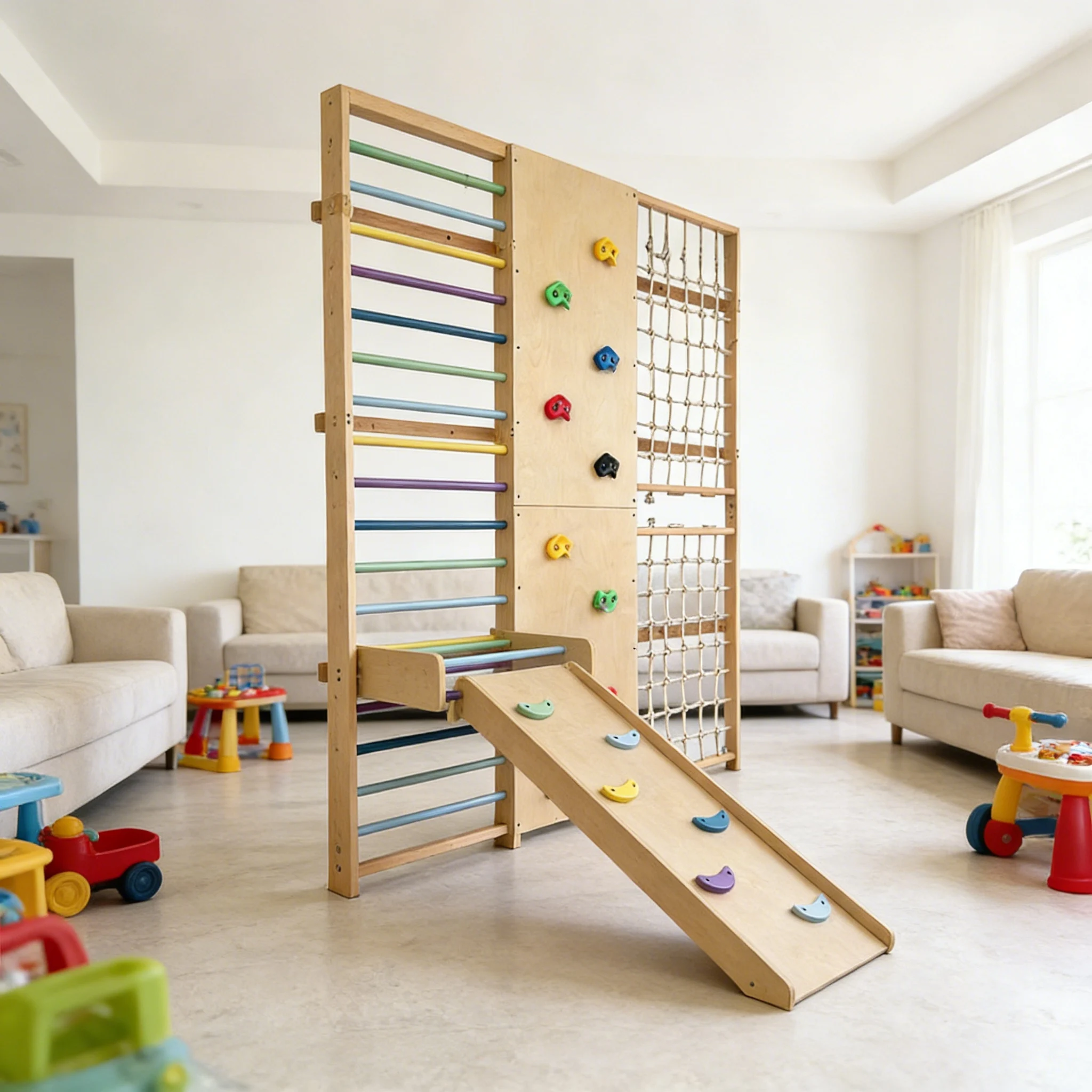 2026 Professional Grade Climbi - đánh giá và giá Kids Outdoor Wooden Climbing Frame