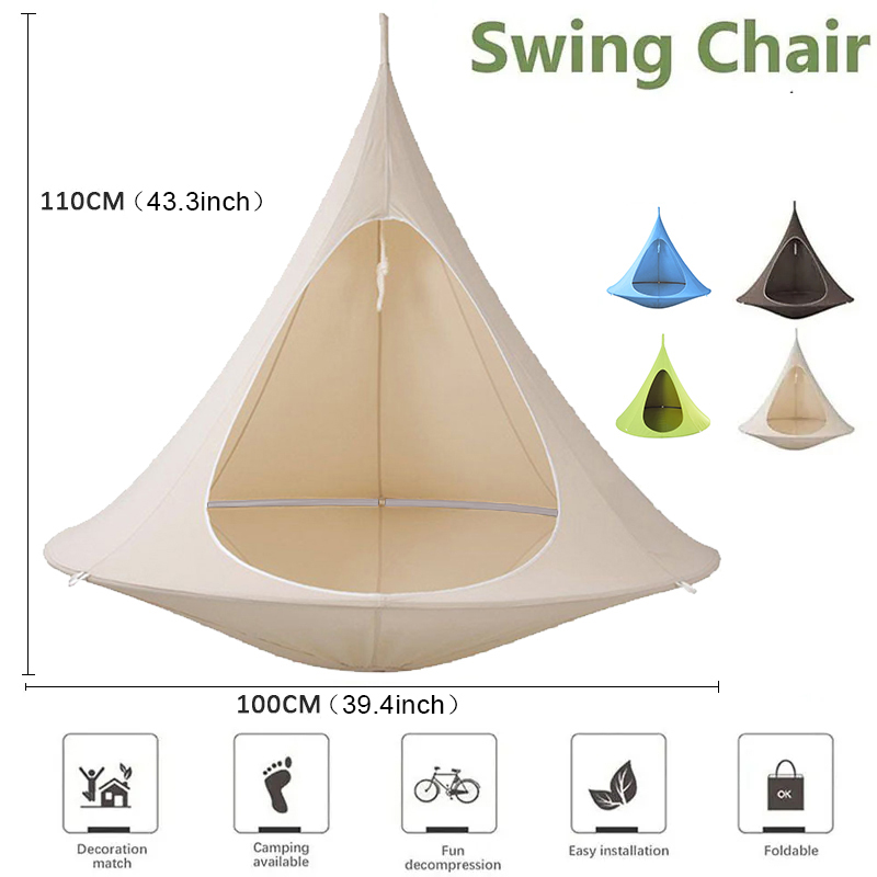 Outdoor Waterproof Hammock Dou - đánh giá và giá Kids Outdoor Hanging Chair