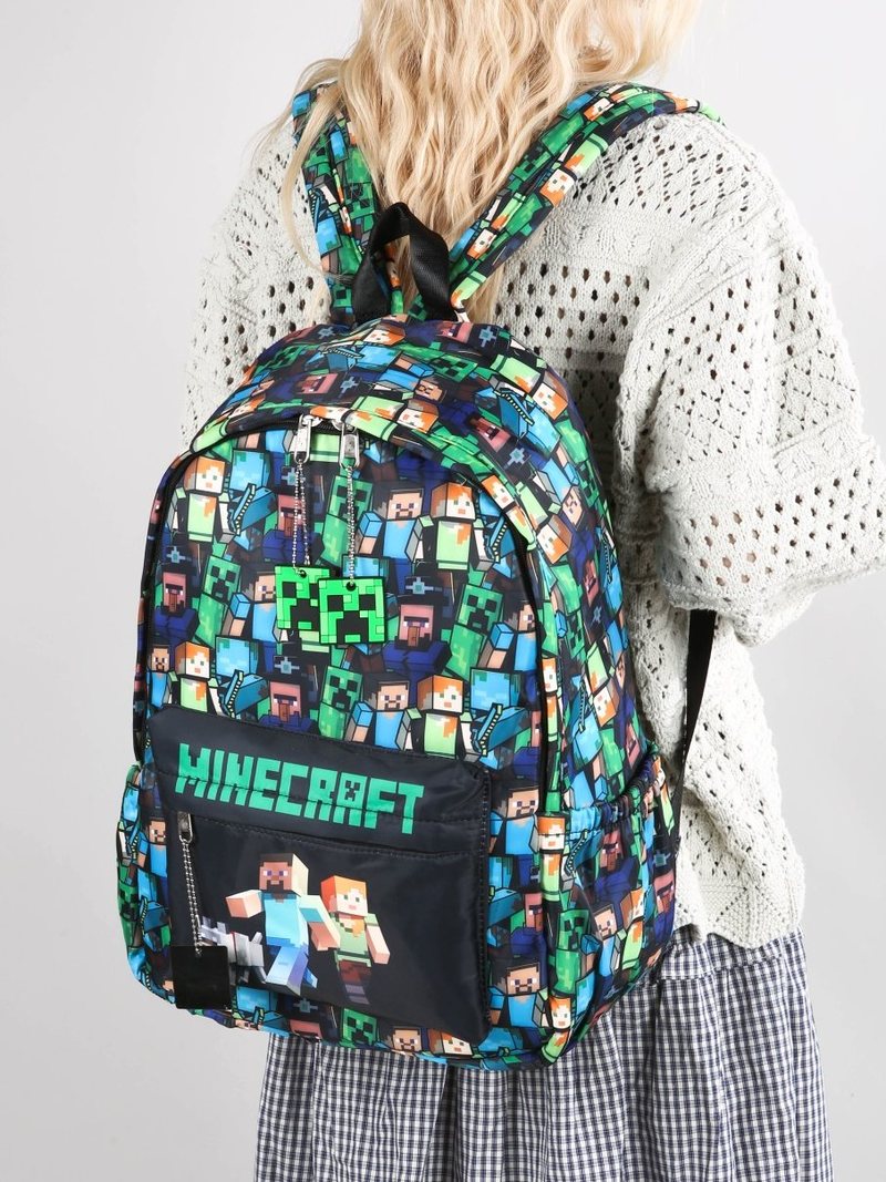 Minecraft Backpack Graffiti Pr - đánh giá và giá Kids Outdoor Backpack