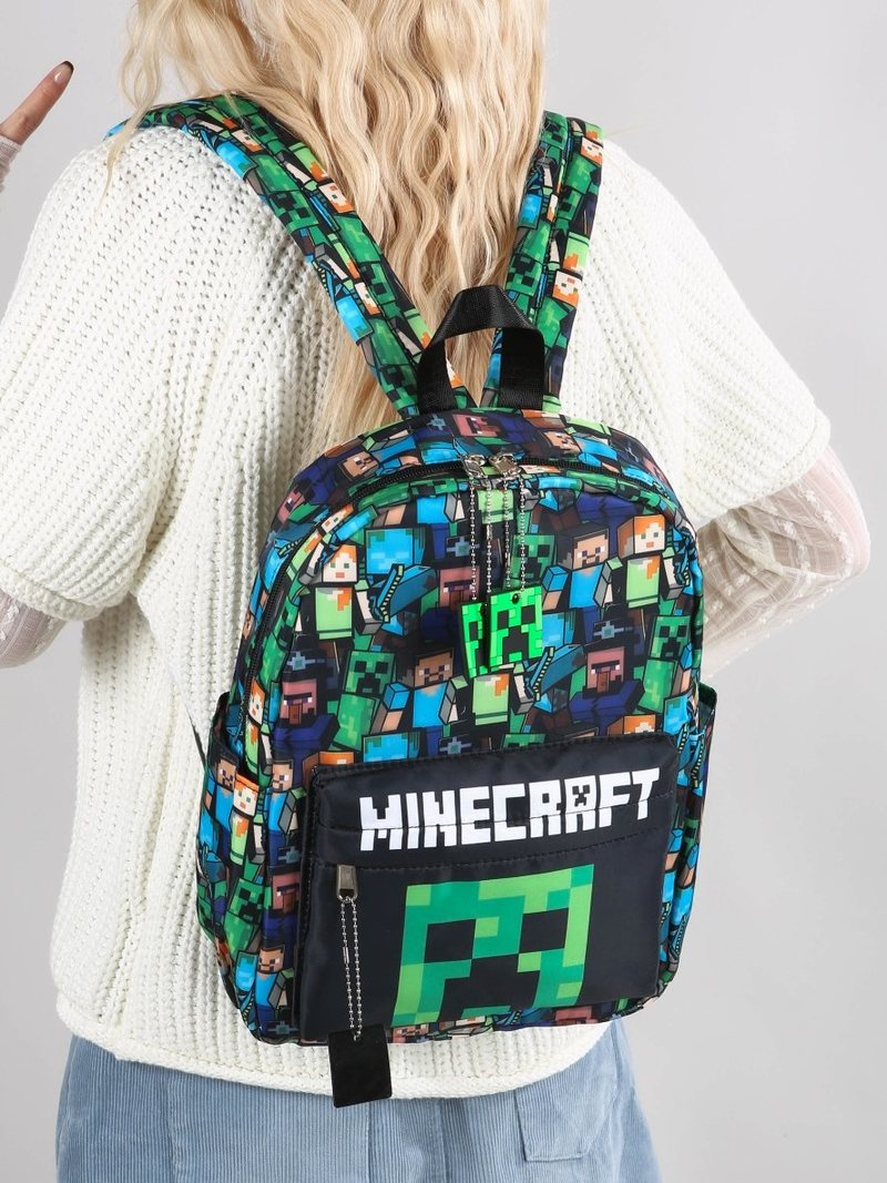 Minecraft Backpack Graffiti Pr - đánh giá và giá Kids Outdoor Backpack