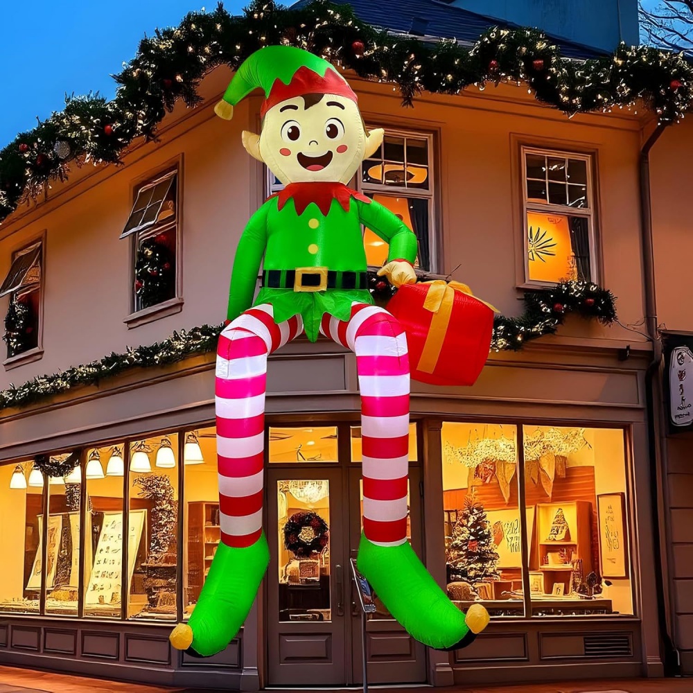 8FT Christmas Inflatables Sitt - đánh giá và giá Kids Outdoor Lights