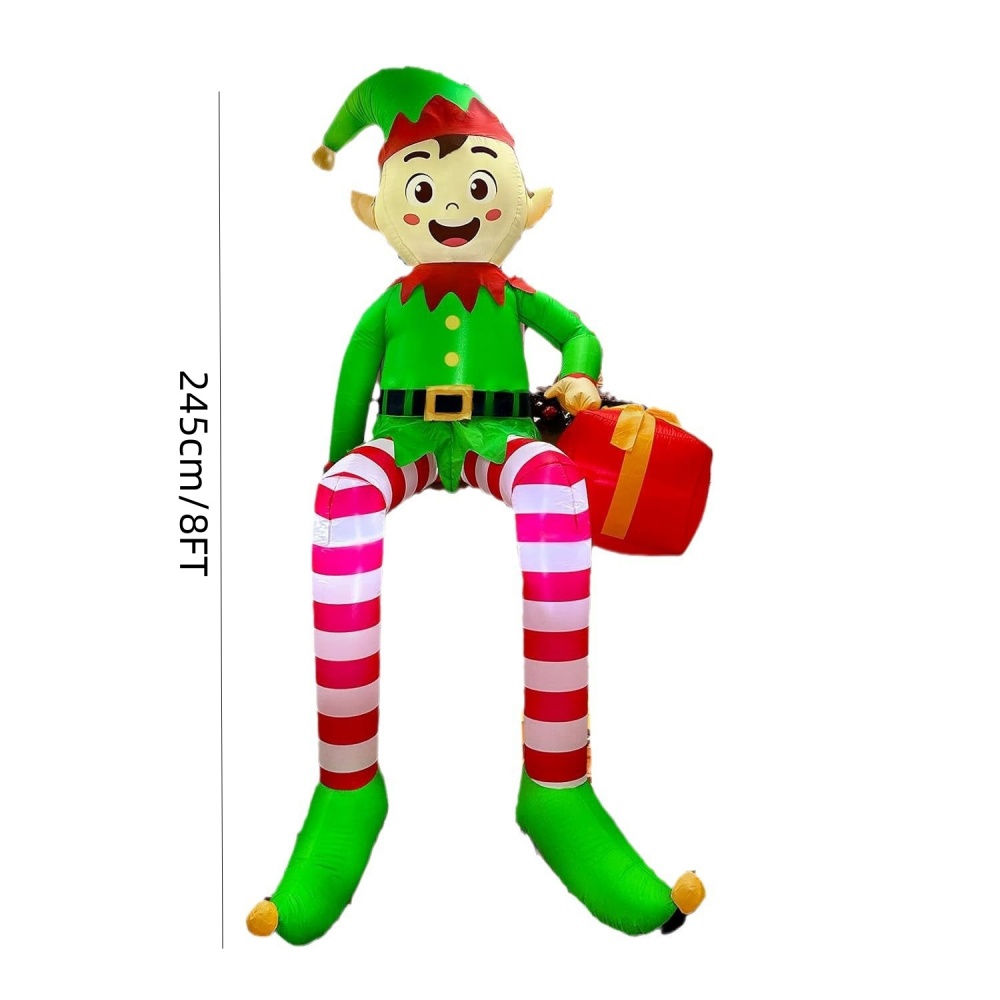 8FT Christmas Inflatables Sitt - đánh giá và giá Kids Outdoor Lights