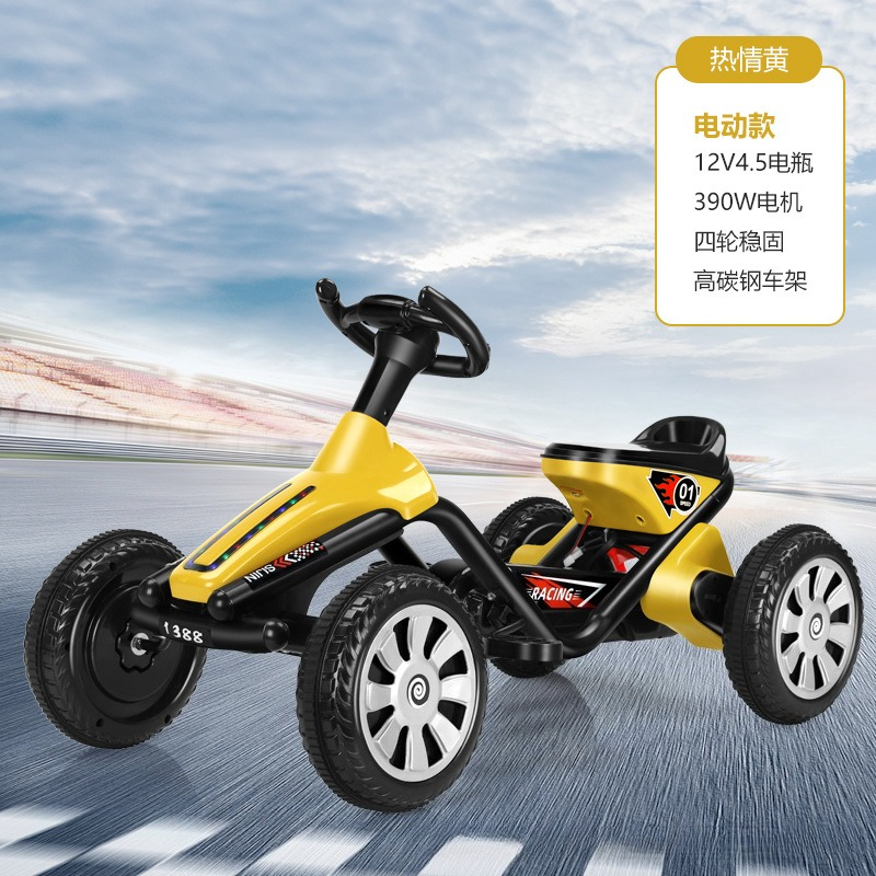 Children's Four-Wheel Pedal Go - đánh giá và giá Go Kart Pedal Kids