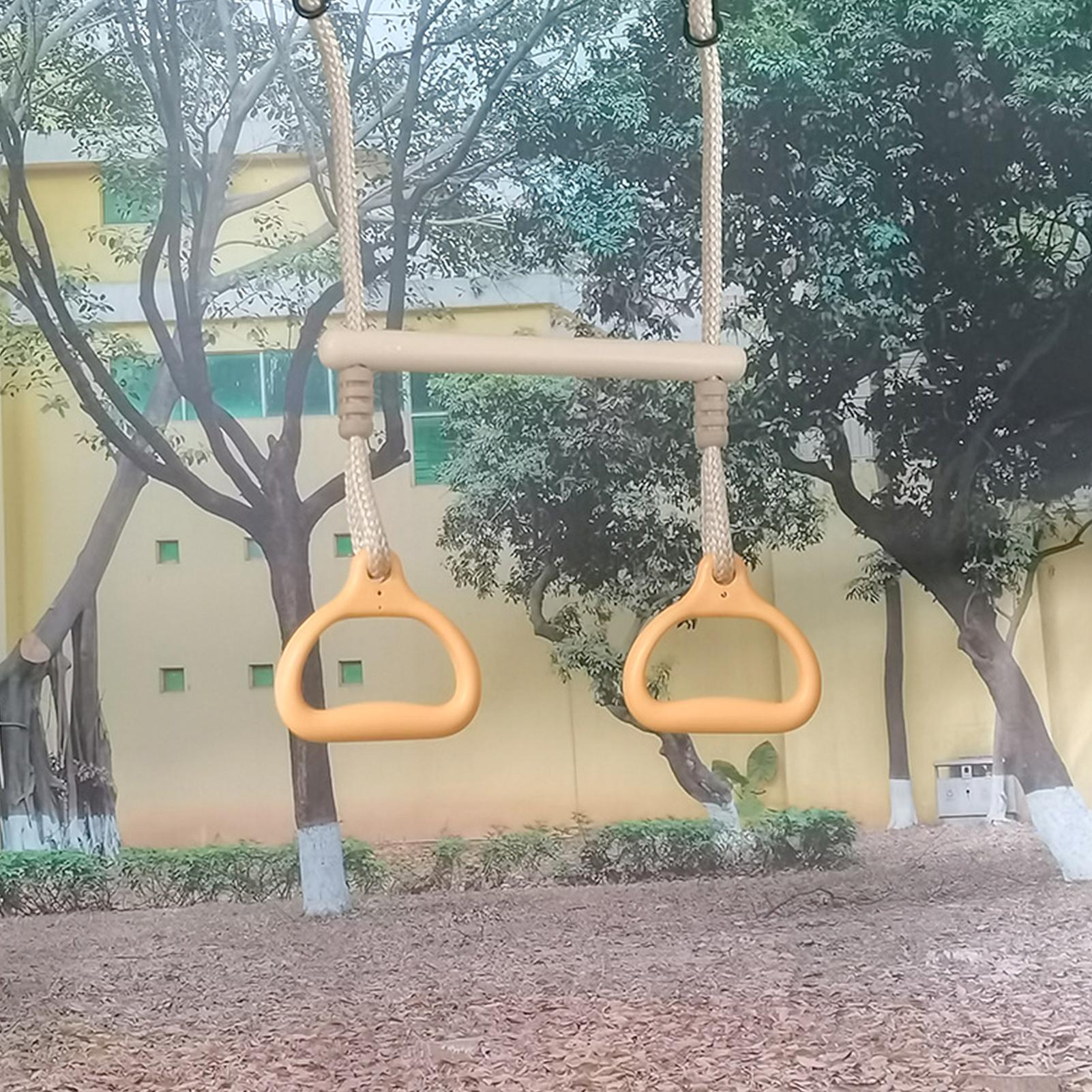 Swing Bar Gym Equipment Rings  - đánh giá và giá Kids Outdoor Gym Equipment