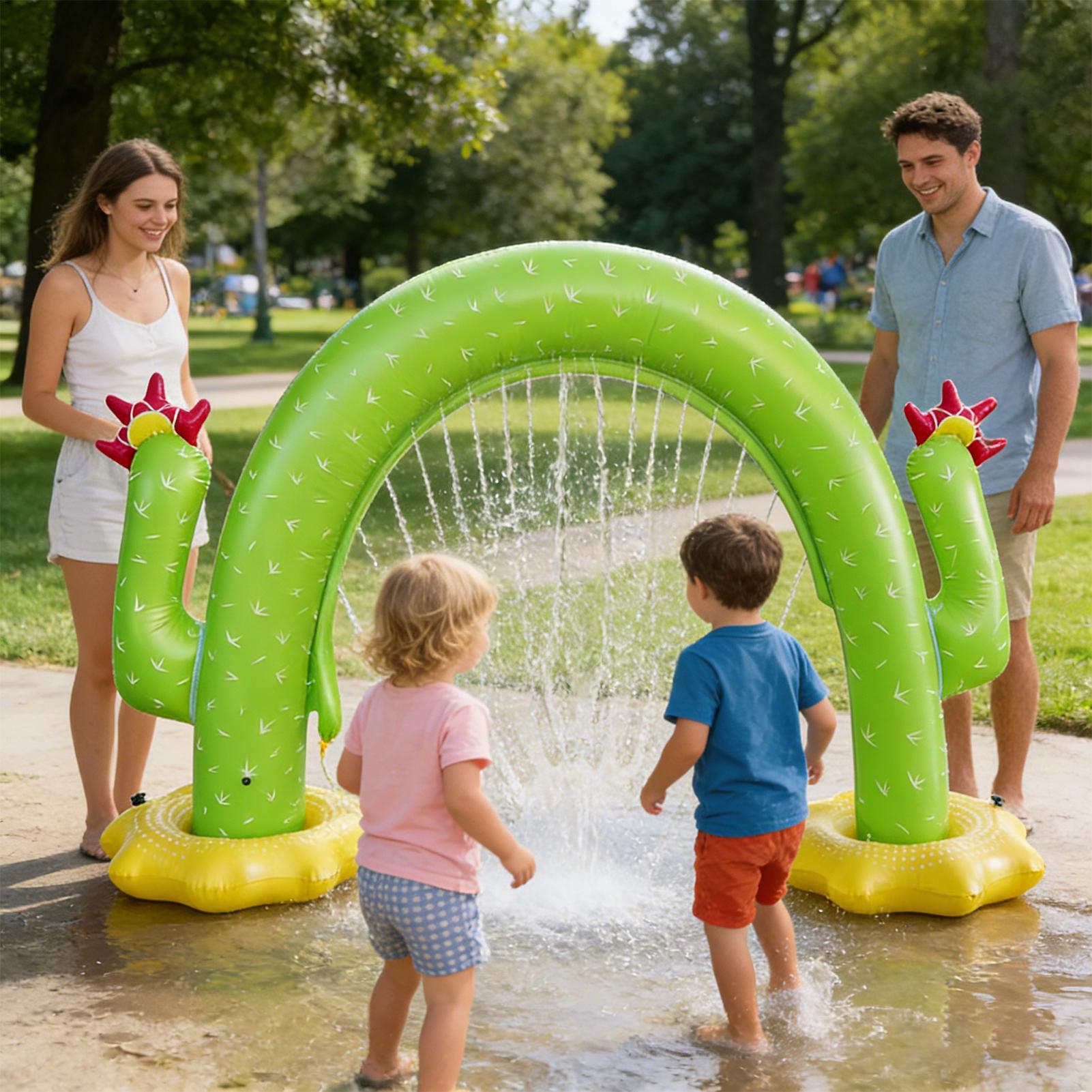 Inflatable Cactus Sprinkler fo - đánh giá và giá Kids Outdoor Tunnel