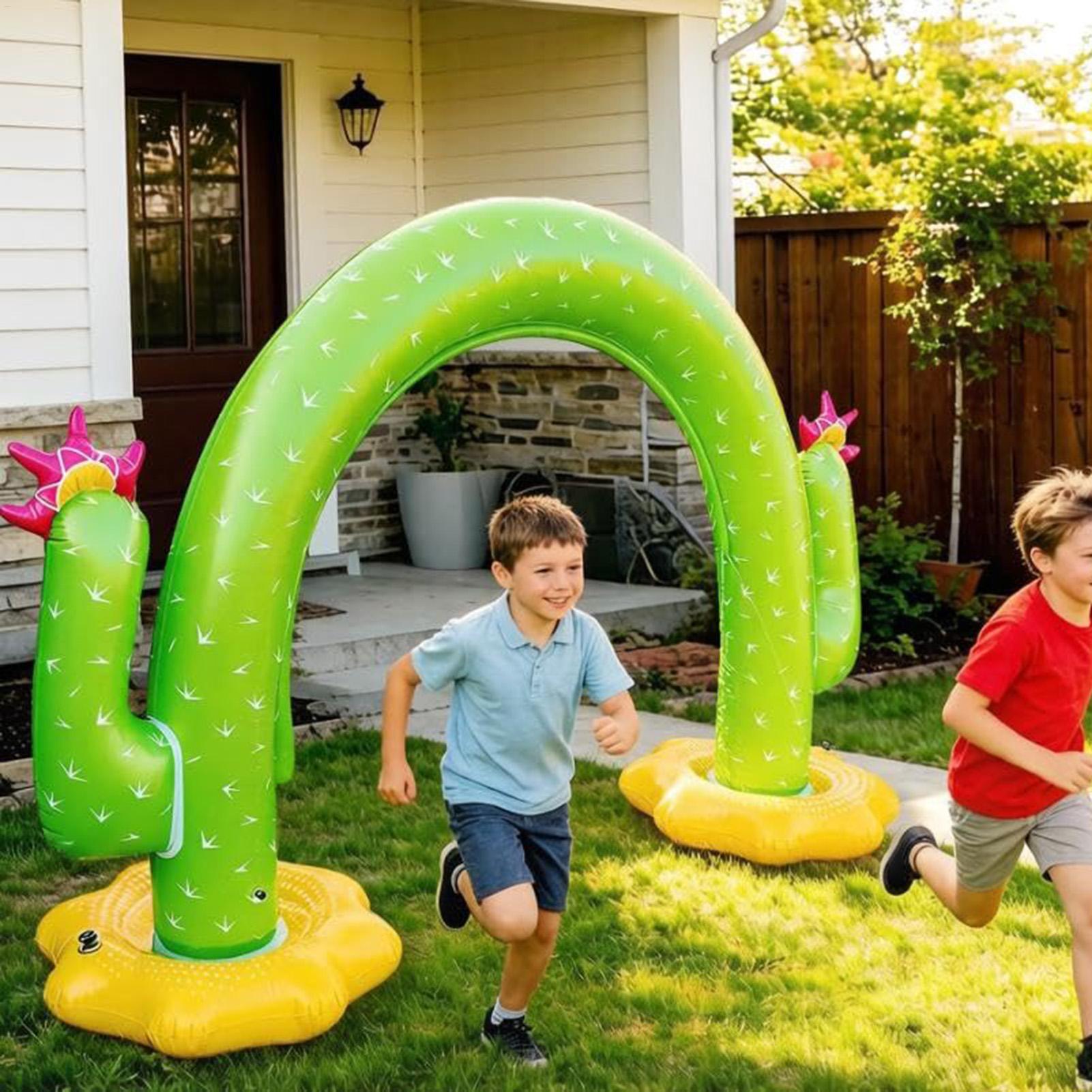 Inflatable Cactus Sprinkler fo - đánh giá và giá Kids Outdoor Tunnel